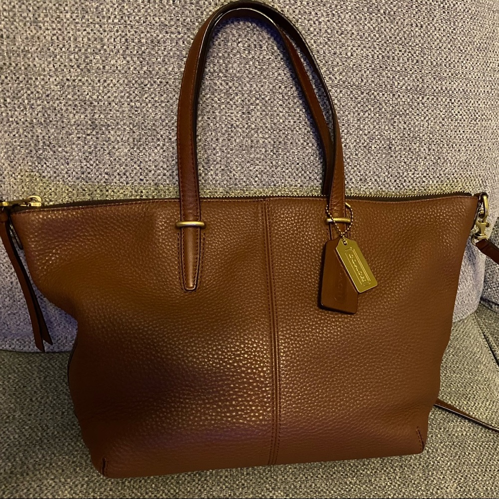 Coach Bleecker Leather Satchel